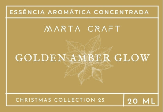 Christmas Collection 25 | Essência aromática concentrada - Golden Amber Glow