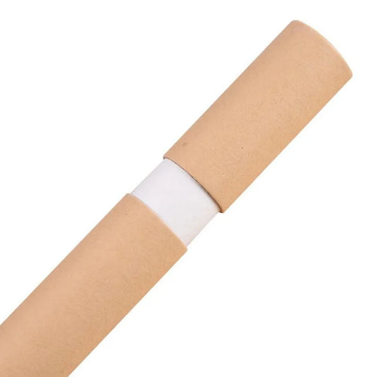 Embalagem tubo de papelão - 18x210 mm - Kraft