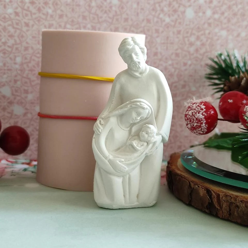 NA132MS- Molde em silicone -Sagrada Família 3D