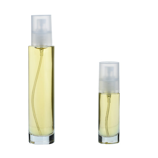 Frasco Vidro Transparente Perfume 30mL/ 100mL - Redondo