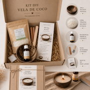 Kit DIY Vela de Coco – Coconut Calm Ritual