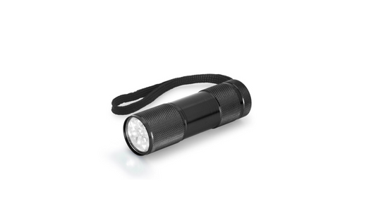 LANTERNA UV PORTÁTIL 9 LEDS
