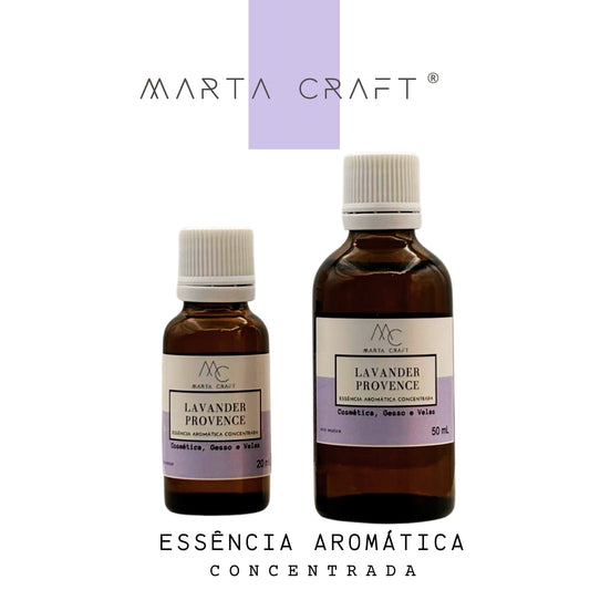 Essência aromática concentrada para Velas e Sabonetes e Gesso  - Lavander Provence