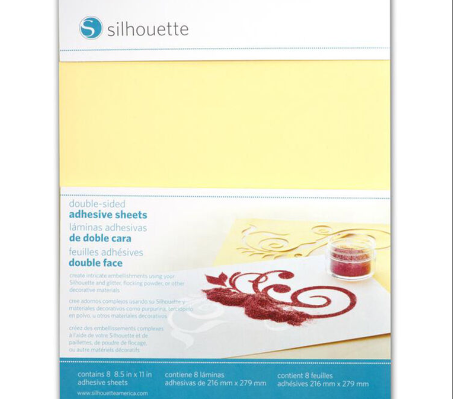 Papel adesivo amarelo - MEDIA-ADHESIVE-3T