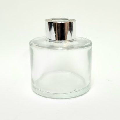 Frasco Vidro Transparente Difusor Redondo 120 mL