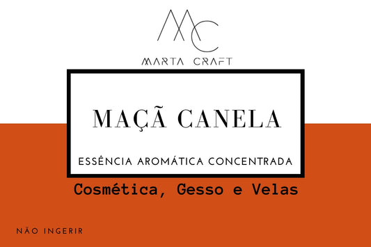 RV Essência aromática concentrada  para Velas e Sabonetes e Gesso -  MAÇA CANELA