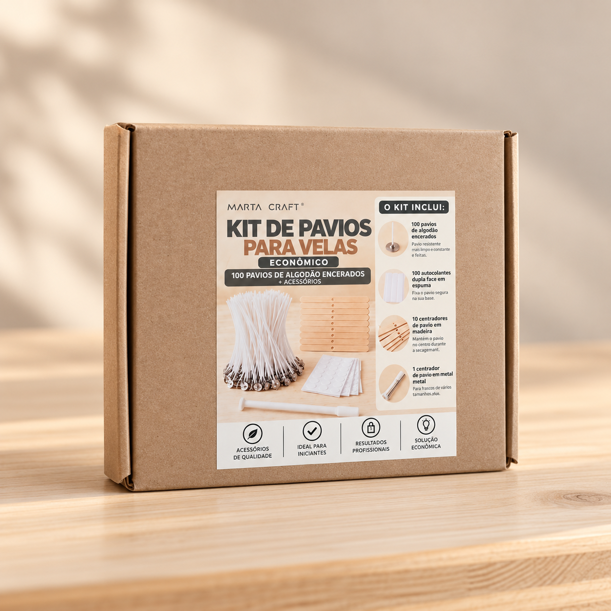 Kit de Pavios para Velas Económico