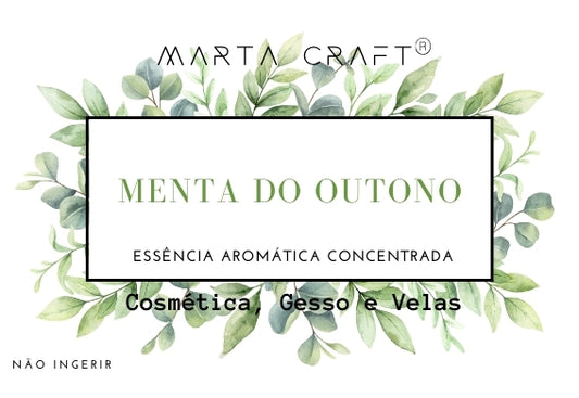 Essência aromática concentrada - Menta do Outono