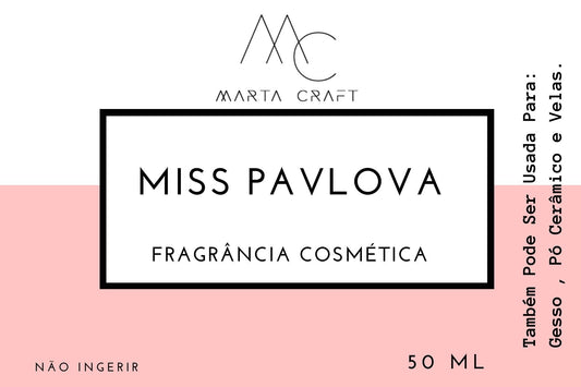 RV Essência aromática concentrada para Velas e Sabonetes e Gesso  - MISS PAVLOVA