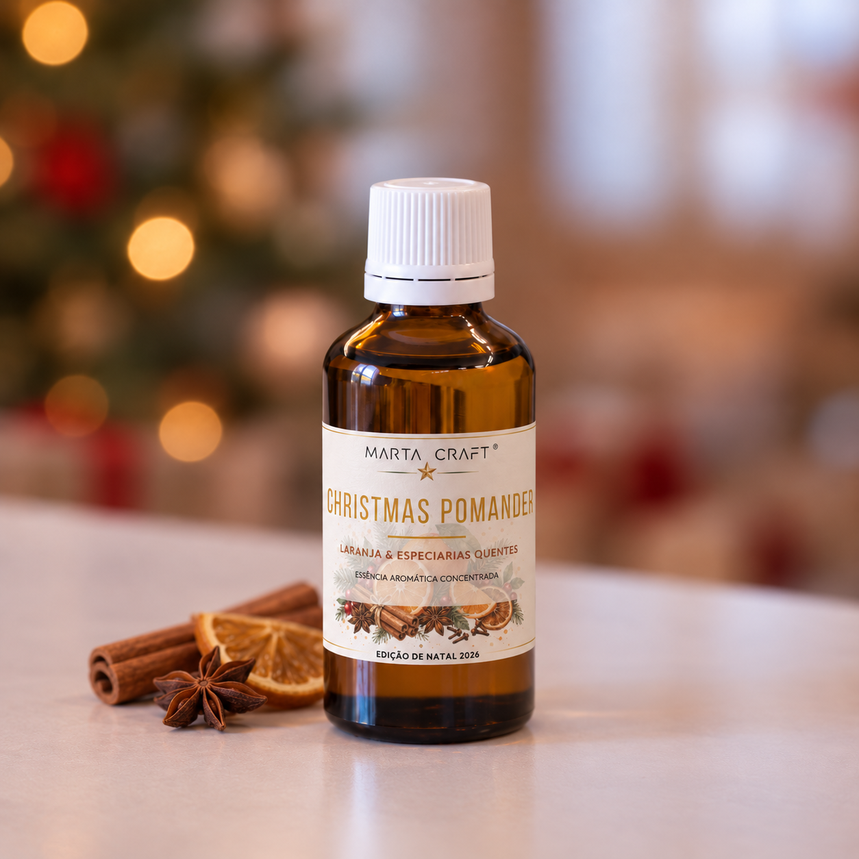 Essência aromática concentrada - Christmas Pomander - Edição Natal 2026