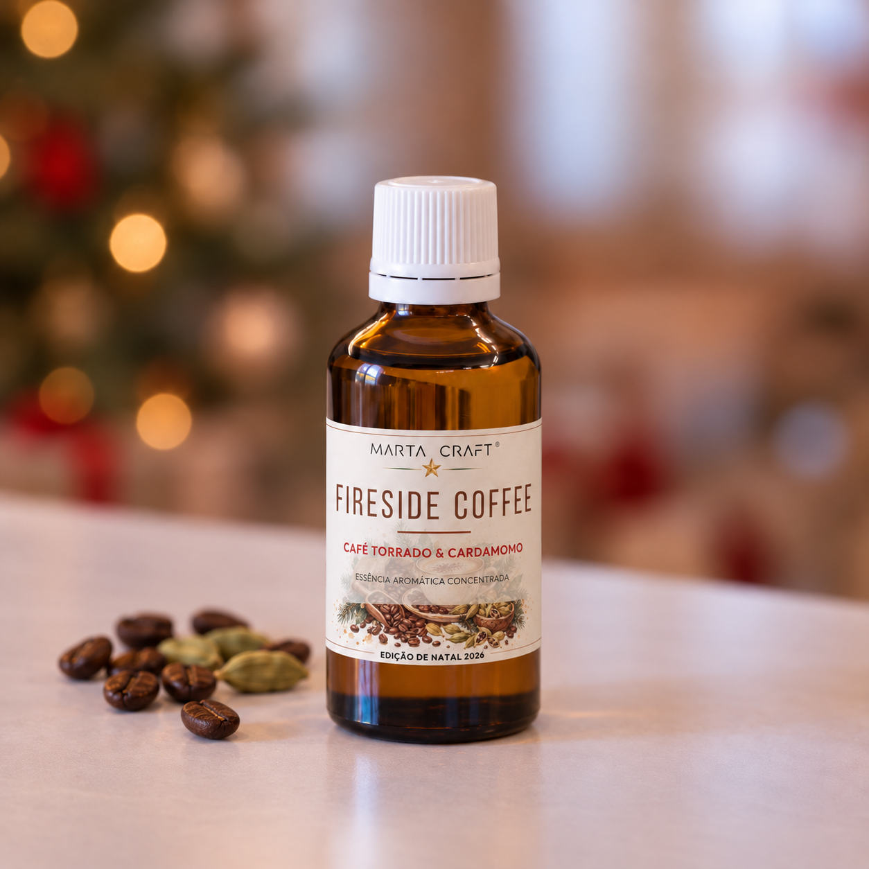 Essência aromática concentrada - Fireside Coffee - Edição Natal 2026