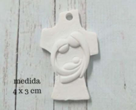 NA020MS - Molde Mini cruz  Sagrada Familia