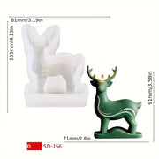 NA112MS - Molde Silicone Vela Rena de Natal