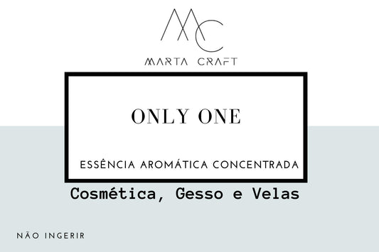 RV Essência aromática concentrada  para Velas e Sabonetes e Gesso - ONLY ONE