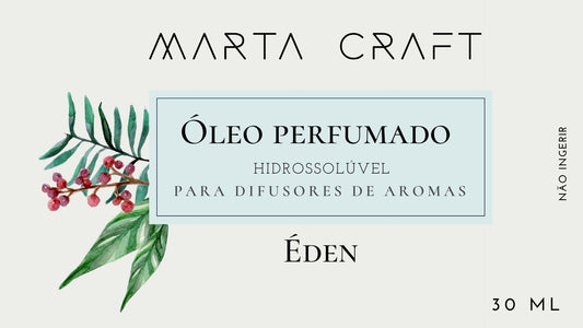 RV Óleo perfumado hidrossolúvel p/ Difusores 30 ml - ÉDEN