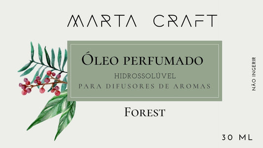 RV Óleo perfumado hidrossolúvel p/ Difusores 30 ml - FOREST