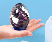 P020MS - Molde de silicone epoxi  - Ovo