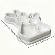 P025MS- Coelhinhos Páscoa - Molde de Silicone