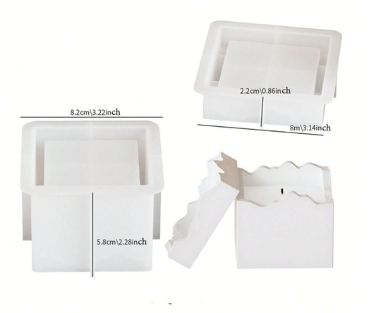 BP046MS - Molde - Caixa de Armazenamento Quadrado