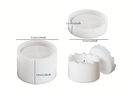 BP047MS - Molde - Caixa de Armazenamento Redonda