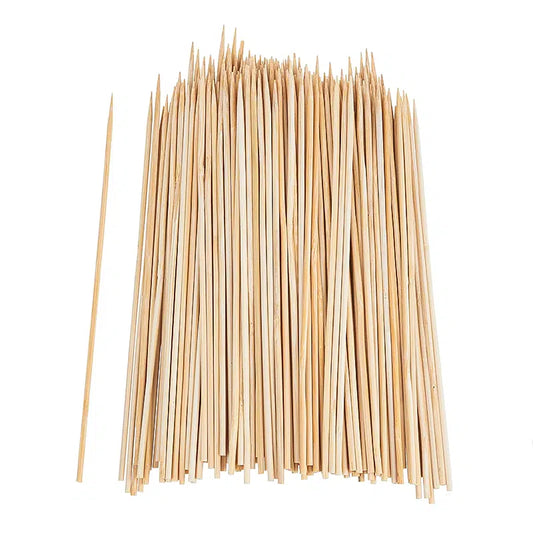 Espetos de bambu 15 cm - 30 unidades
