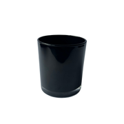 Copo Vidro Preto Brilhante - 220 ml