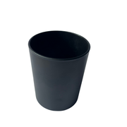 Copo Vidro Preto Fosco Mate - 180 ml