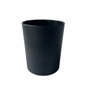 Copo Vidro Preto Fosco Mate - 180 ml
