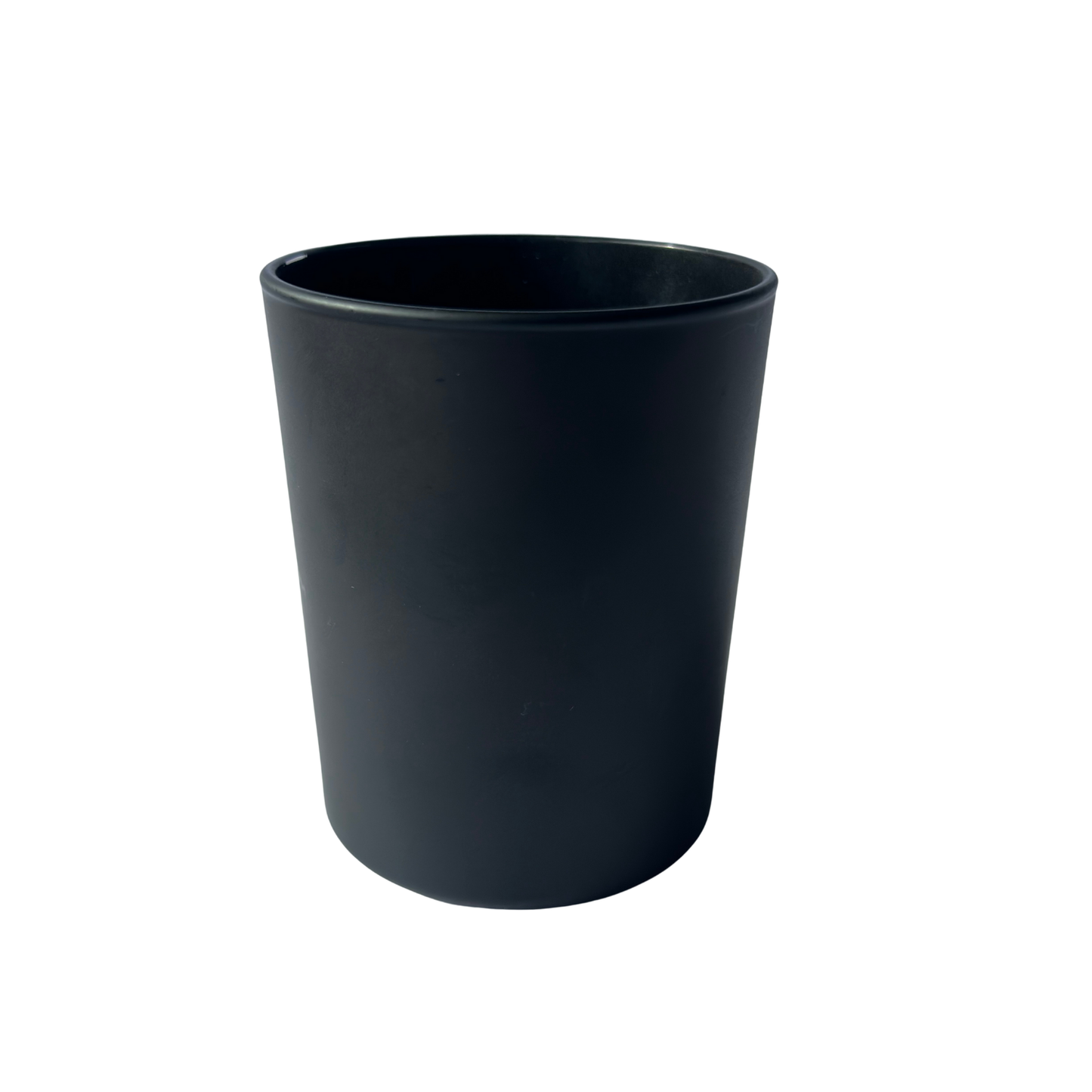 Copo Vidro Preto Fosco Mate - 180 ml