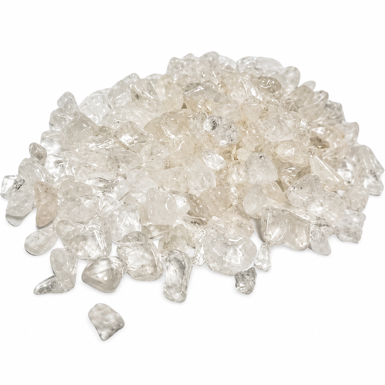 Cristais de Quartzo Transparente - 100g de Pedra 100% Natural