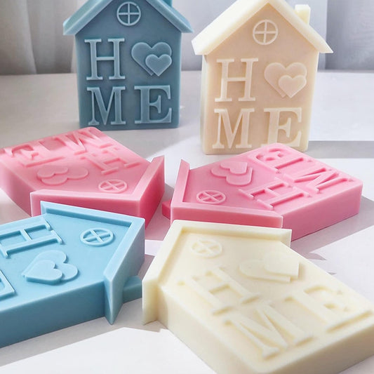 NA123MS - Molde em silicone – Casa Natal Corações