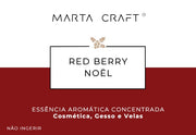 Essência aromática concentrada - Red Berry Noël