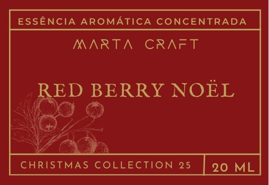 Christmas Collection 25 | Essência aromática concentrada - Red Berry Noël