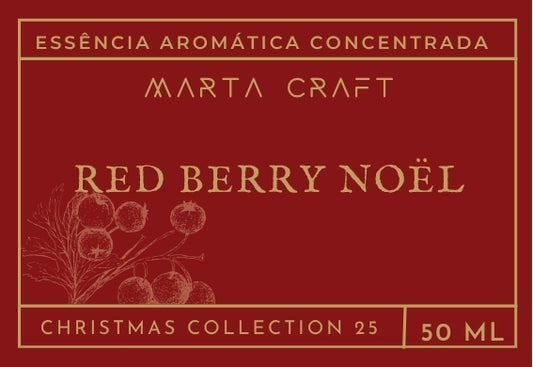 Christmas Collection 25 | Essência aromática concentrada - Red Berry Noël