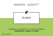 Essência aromática concentrada - Dubai