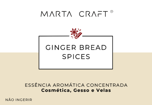 Essência aromática concentrada - Ginger Bread Spices