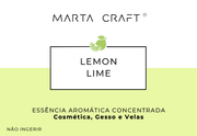 Essência aromática concentrada - Lemon Lime