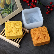 S004MS - Molde Silicone Favo de Mel de Abelha