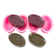 S039MS - Molde Silicone Vintage Sabonetes e Velas Artesanais