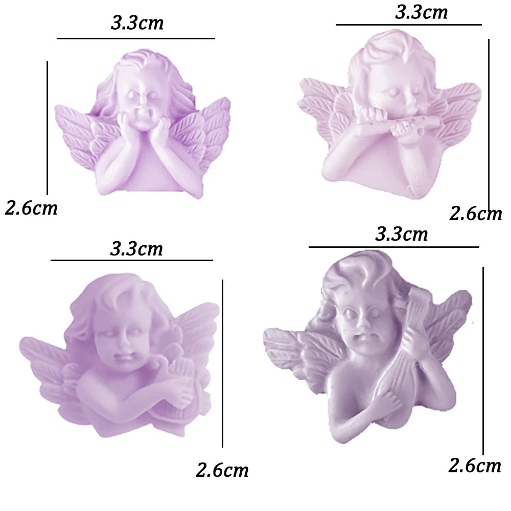 NA001MS - Molde  mini Anjos