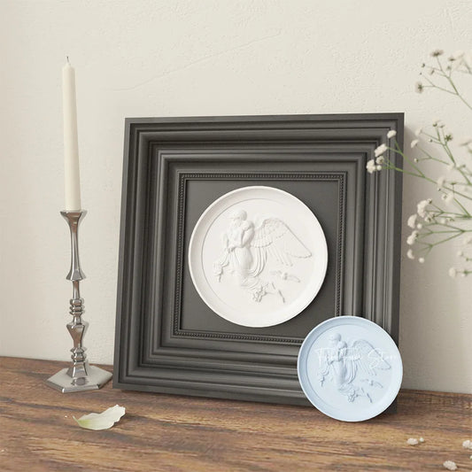 NA020MS- Bandeja Relevo Anjo Silicone Molde (Cópia)