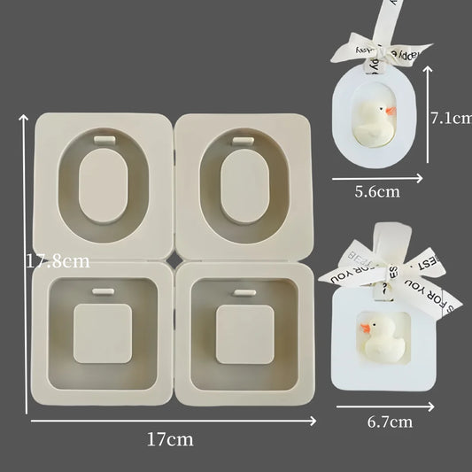 FC053MS -Molde de 4 Cavidades em Forma Geométrica