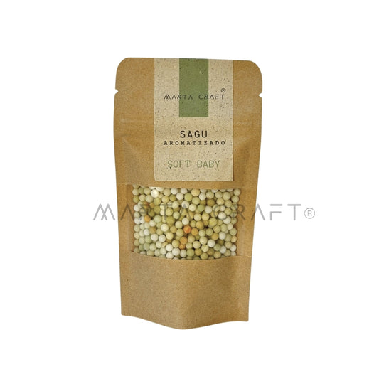Sagu Aromatizado Colorido Para Sachê | Soft Baby