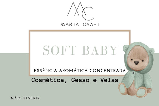 RV Essência aromática concentrada para Velas e Sabonetes e Gesso  -Soft Baby