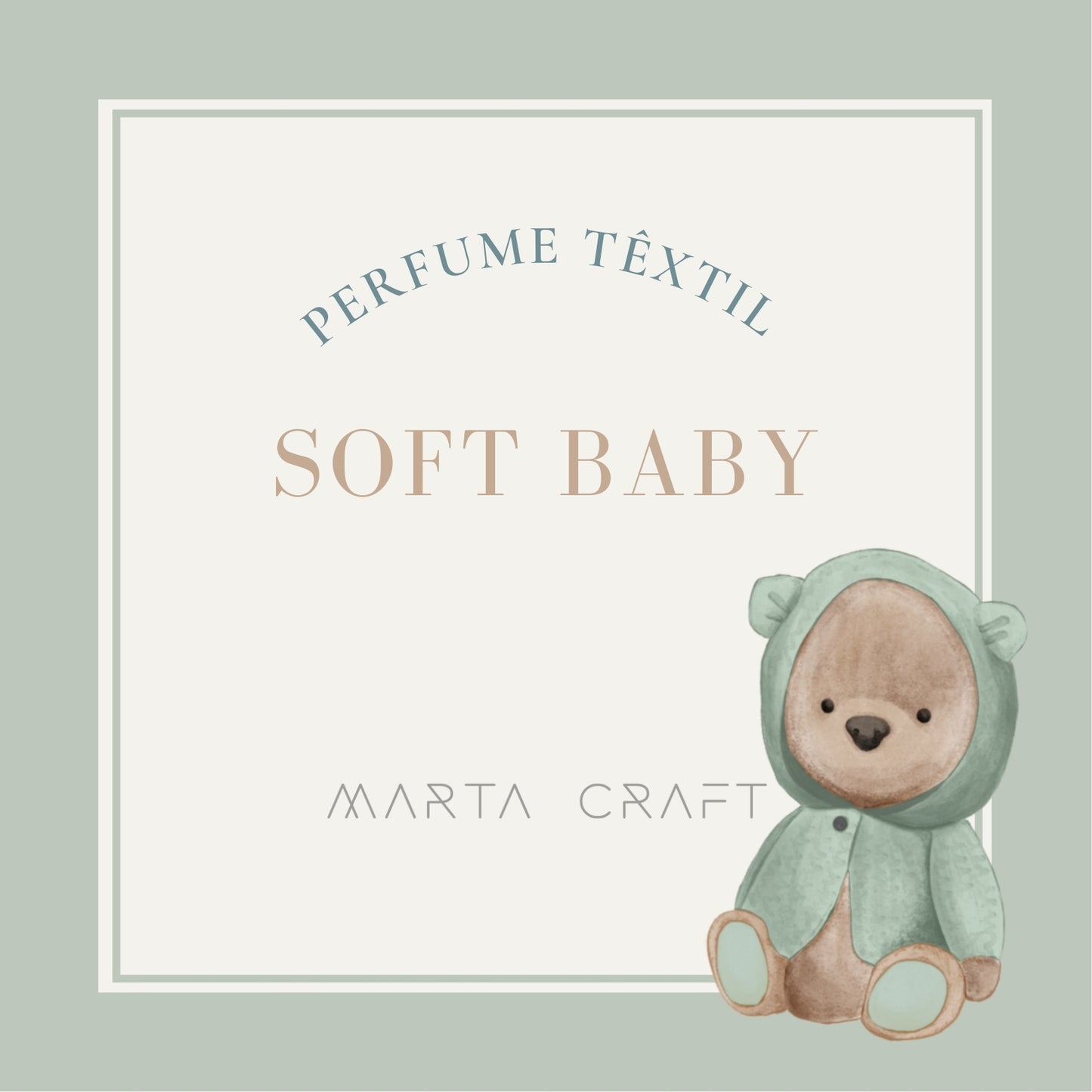 Perfume Têxtil  - Soft Baby