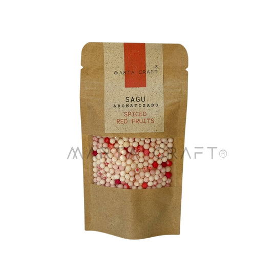 Sagu Aromatizado Colorido Para Sachê | Spiced Red Fruits