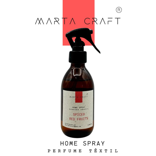 Home spray |Perfume Têxtil - Spiced Red Fruits | 200 mL