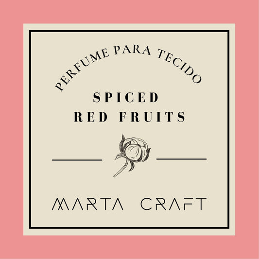 RV Perfume Têxtil - SPICED RED FRUITS - Amostra 5 mL