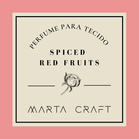 Perfume Têxtil - SPICED RED FRUITS - Amostra 5 mL