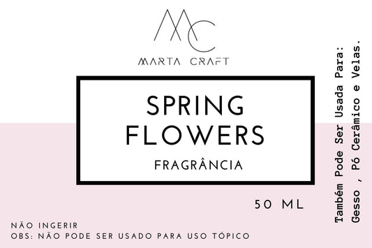 RV Essência aromática concentrada  para Velas e Sabonetes e Gesso - SPRING FLOWERS